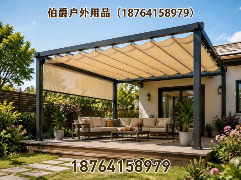历城区户外遮阳棚展示图